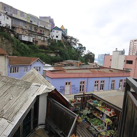 La Casa Del Puerto, Hostal Cultural, Cerro Alegre 발파라이소 외부 사진