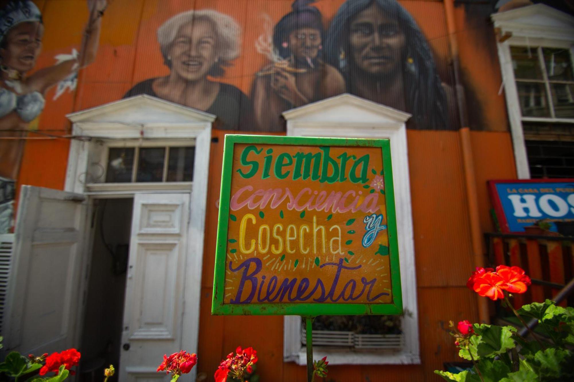La Casa Del Puerto, Hostal Cultural, Cerro Alegre 발파라이소 외부 사진