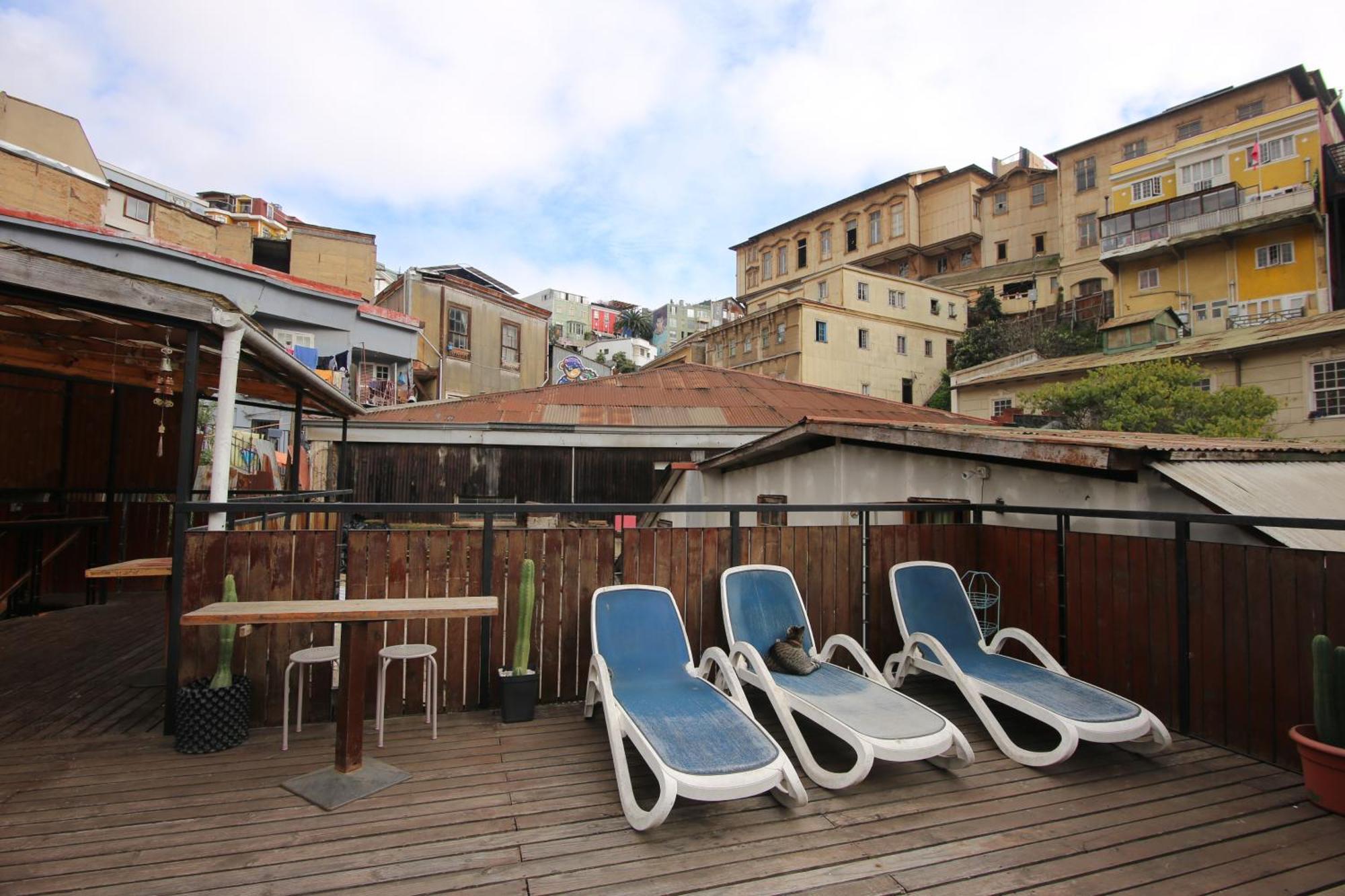 La Casa Del Puerto, Hostal Cultural, Cerro Alegre 발파라이소 외부 사진