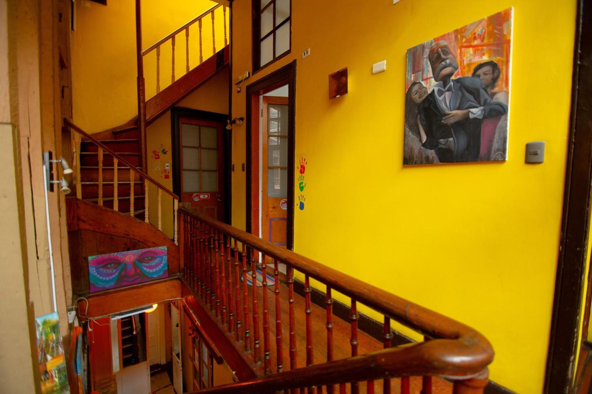 La Casa Del Puerto, Hostal Cultural, Cerro Alegre 발파라이소 외부 사진